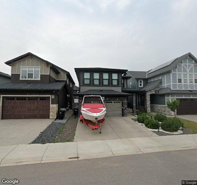 Street view of 238 W Grove Point SW, Calgary