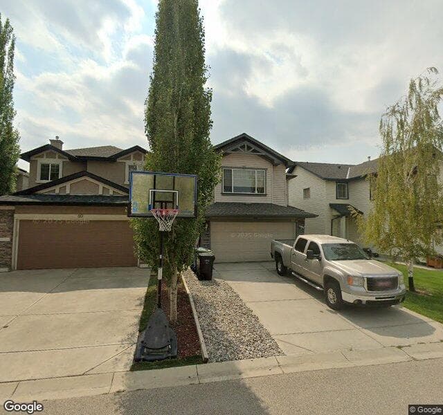 Street view of 85 Tuscany Ravine Terrace NW, Calgary