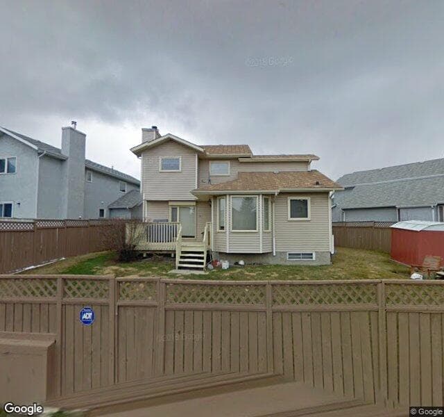 Street view of 25 La Valencia Green NE, Calgary