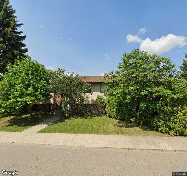 Street view of 3804 47 Street NW, Edmonton