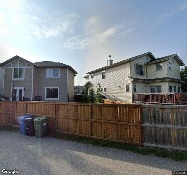 Street view of 38 Chaparral Ridge Rise SE, Calgary