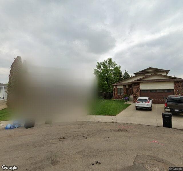 Street view of 16935 108 Street NW, Edmonton