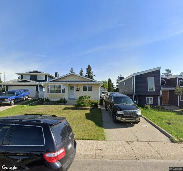 Street view of 2124 143 Avenue NW, Edmonton