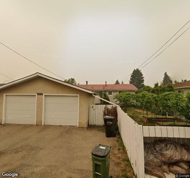 Street view of 13447 114 Street NW, Edmonton