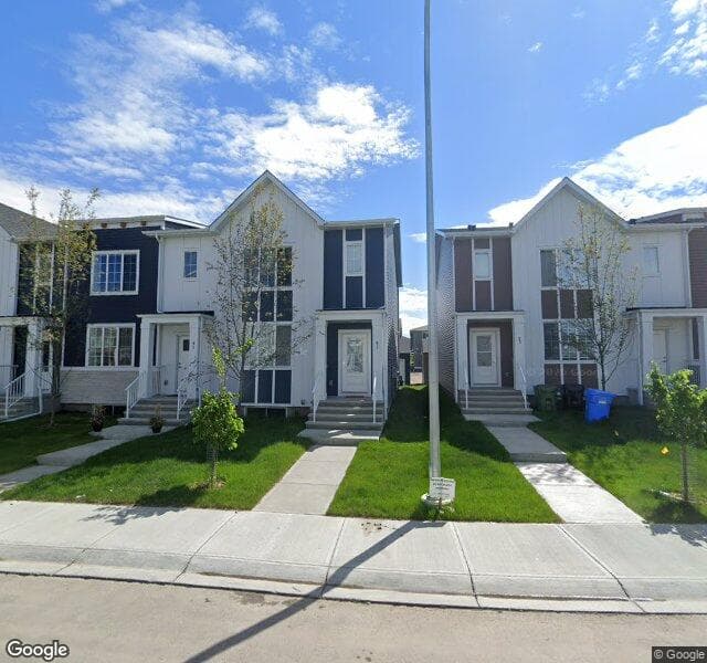 Street view of 87 Cornerstone Path NE, Calgary