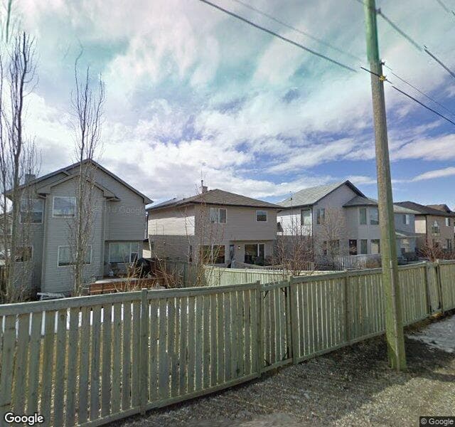 Street view of 156 Tuscany Ridge View NW, Calgary
