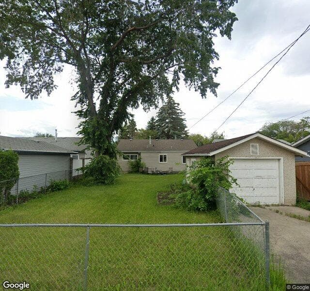 Street view of 12837 133 Street NW, Edmonton
