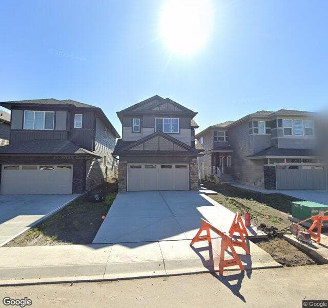 Street view of 17743 73 Street NW, Edmonton