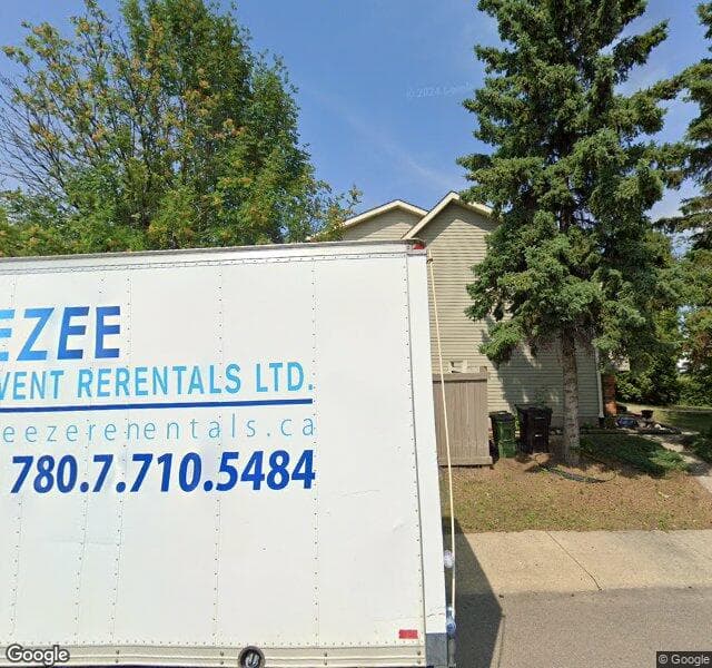 Street view of 3708 45 Street NW, Edmonton