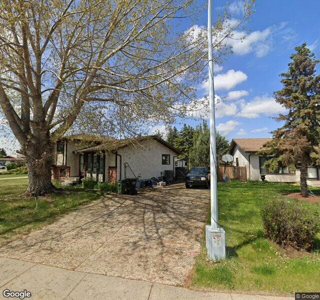 Street view of 16344 119 Street NW, Edmonton