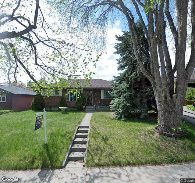 Street view of 59 Rosewood Road NW, Calgary