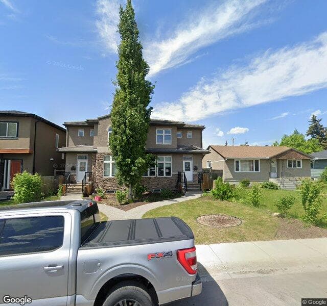 Street view of 2823 23A Street NW, Calgary