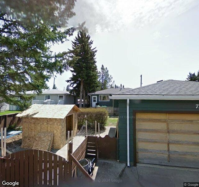 Street view of 7720 48 Avenue NW, Calgary