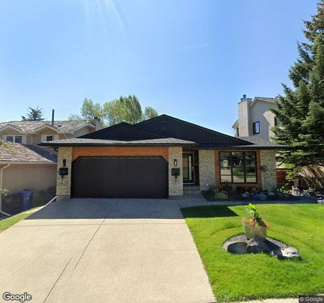 Street view of 72 Strathlorne Crescent SW, Calgary