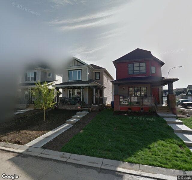 Street view of 97 Copperpond Parade SE, Calgary