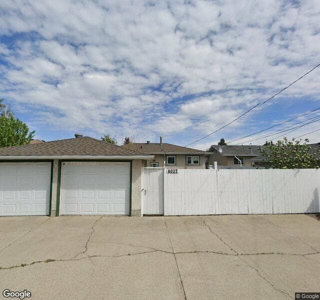 Street view of 8027 135A Avenue NW, Edmonton