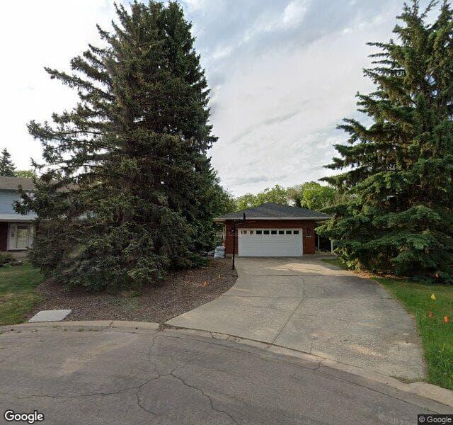Street view of 4603 141 Street NW, Edmonton
