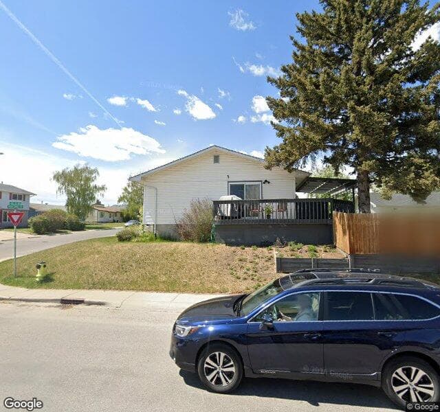 Street view of 1007 Marcombe Drive NE, Calgary
