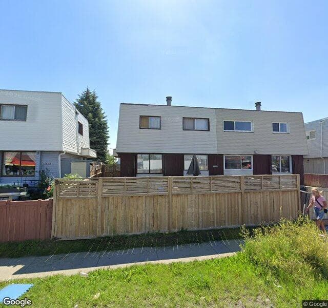 Street view of 5-519 64 Avenue NE, Calgary