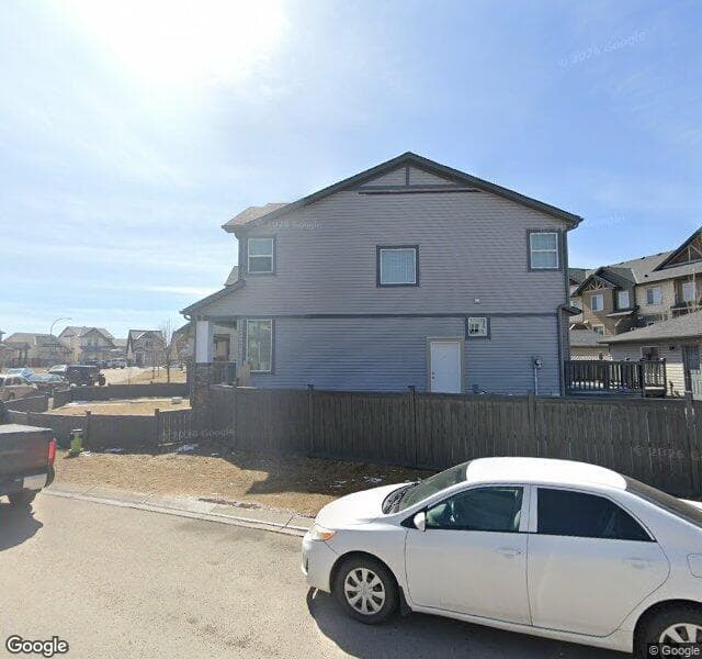 Street view of 108 Skyview Springs Manor NE, Calgary