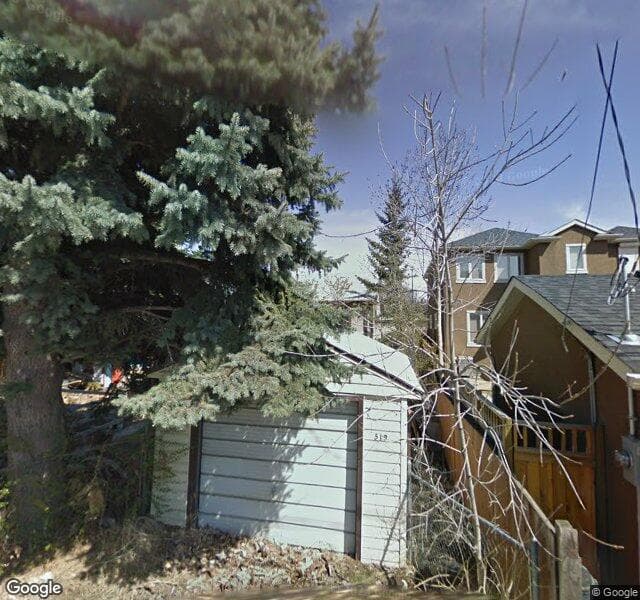 Street view of 519 26 Avenue NW, Calgary