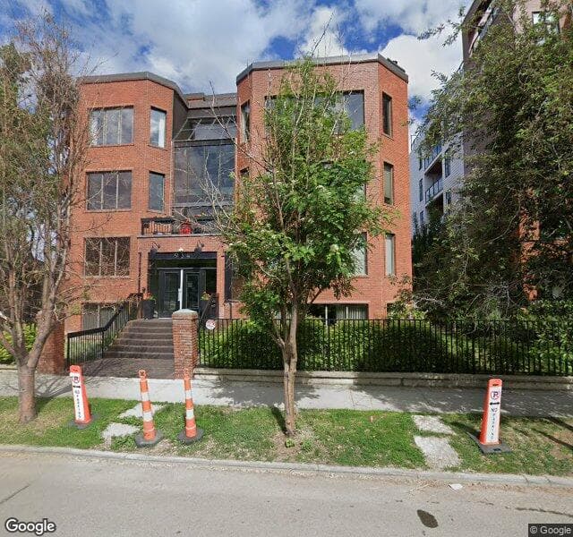 Street view of 3-934 Memorial Drive NW, Calgary