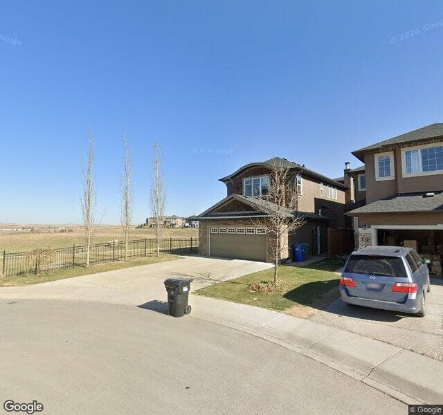 Street view of 61 Evansridge Place NW, Calgary