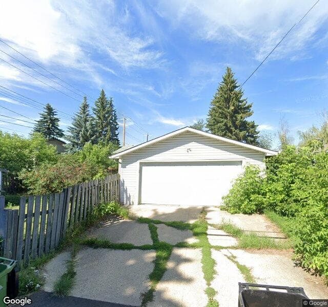 Street view of 11407 43 Avenue NW, Edmonton