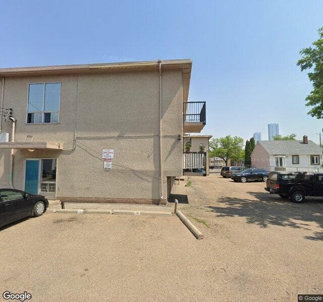 Street view of 15-10620 112 Street NW, Edmonton