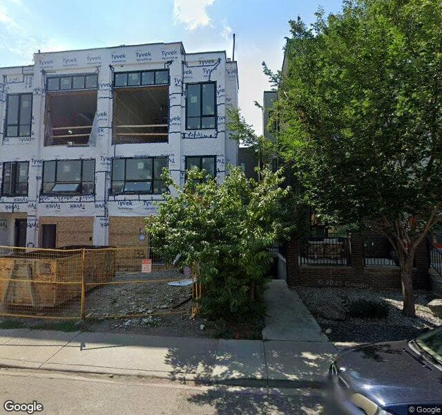 Street view of 2408 1 Street SW, Calgary