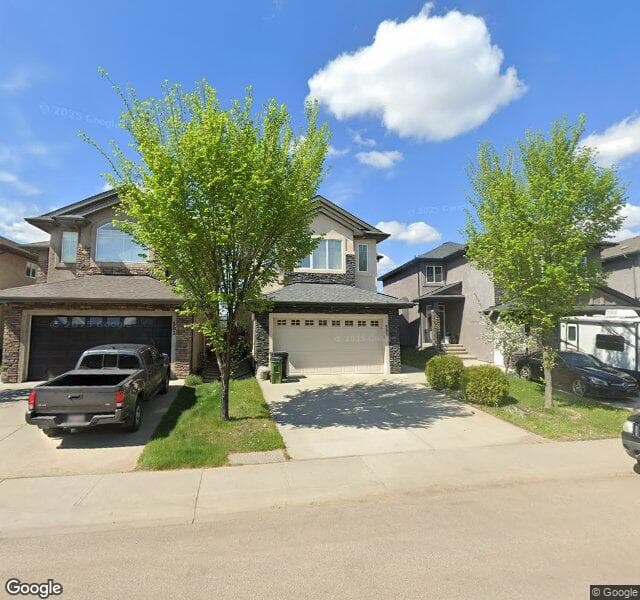 Street view of 581 Albany Way NW, Edmonton