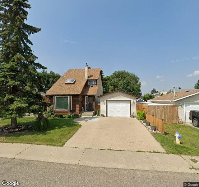 Street view of 1412 35 Street NW, Edmonton