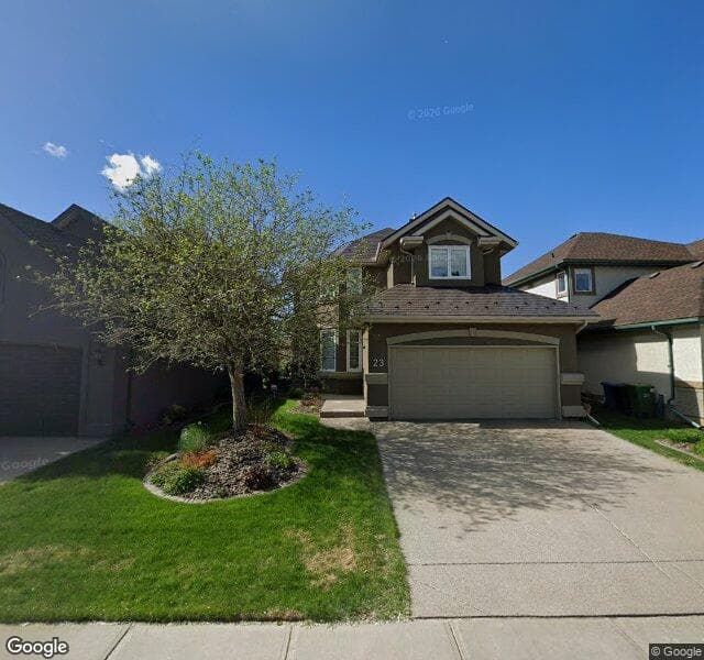Street view of 23 Cranwell Close SE, Calgary