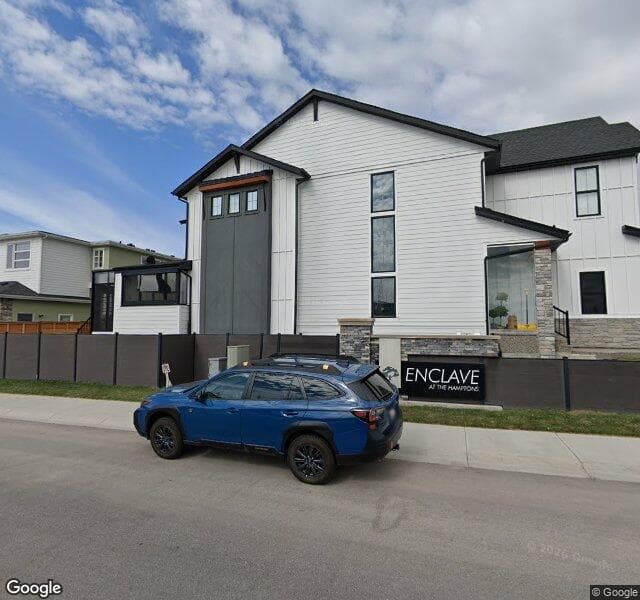 Street view of 310 Hamptons Drive NW, Calgary