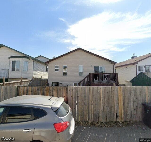 Street view of 487 Taracove Estate Drive NE, Calgary