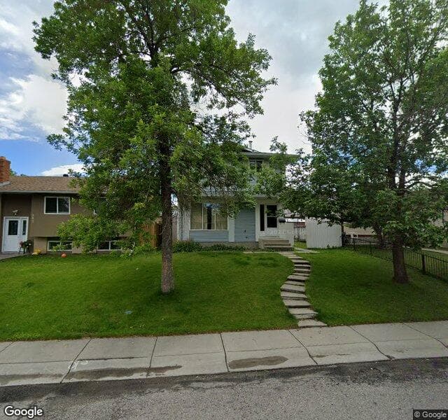 Street view of 348 Whiteridge Crescent NE, Calgary