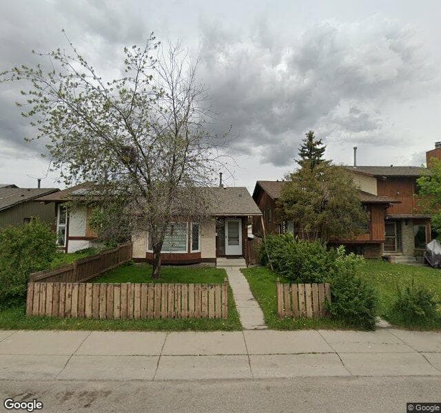 Street view of 539 Aboyne Crescent NE, Calgary