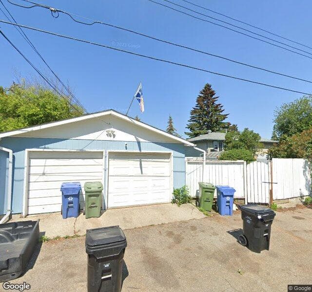 Street view of 5015 Marshall Road NE, Calgary