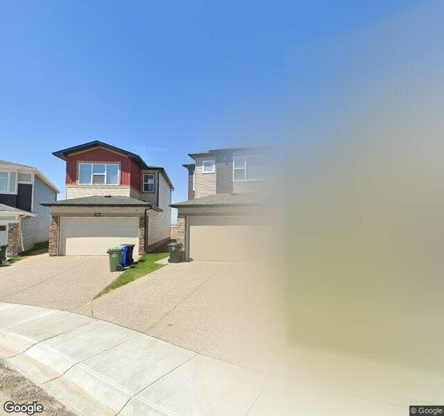 Street view of 128 Savanna Lane NE, Calgary