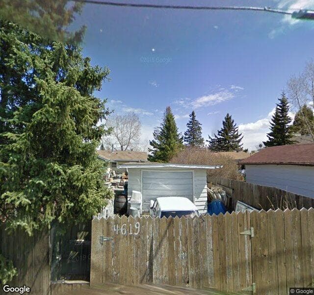 Street view of 4617 80 Street NW, Calgary