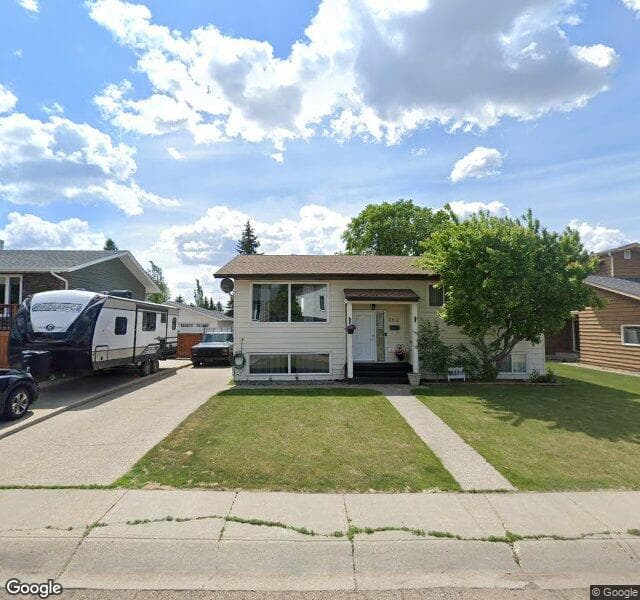Street view of 3512 Hill View Crescent NW, Edmonton
