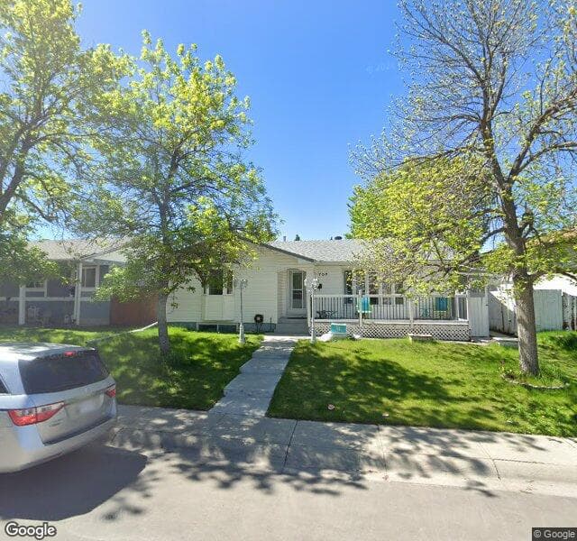 Street view of 707 Rundleside Drive NE, Calgary