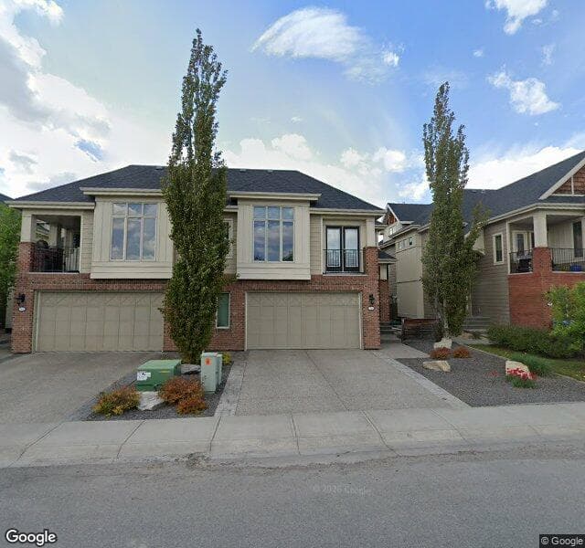 Street view of 56 Wentworth Square SW, Calgary