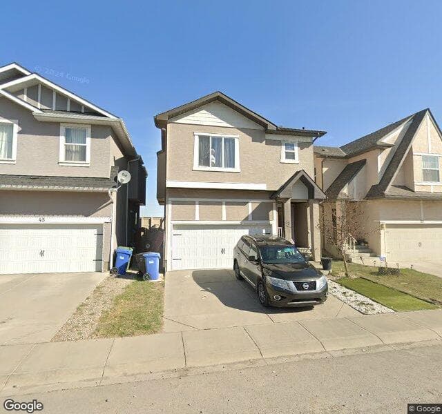 Street view of 49 Covecreek Mews NE, Calgary