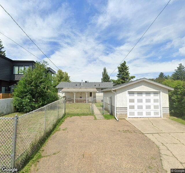 Street view of 10523 53 Avenue NW, Edmonton