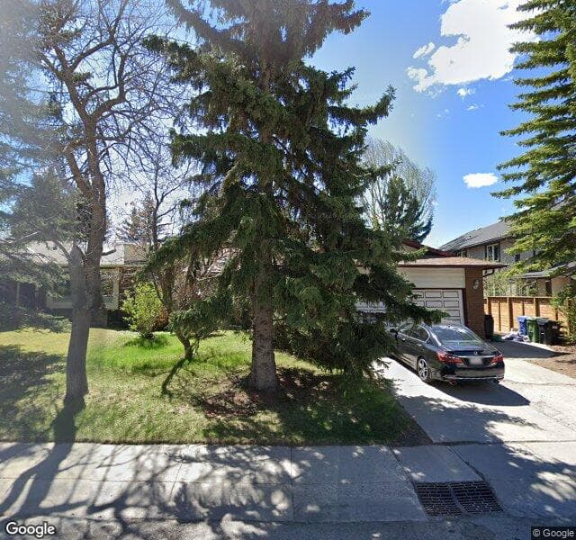 Street view of 839 Edgemont Road NW, Calgary