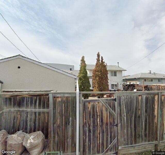 Street view of 9317 163 Street NW, Edmonton