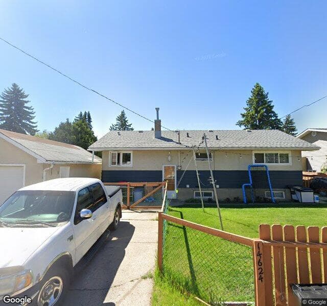 Street view of 14624 85 Avenue NW, Edmonton