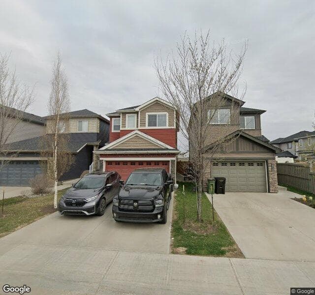 Street view of 7418 Creighton Place SW, Edmonton