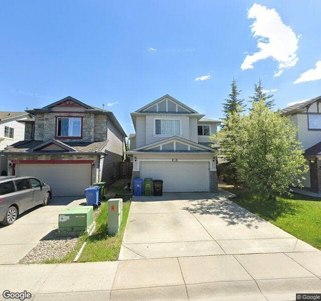Street view of 210 Panamount Villas NW, Calgary